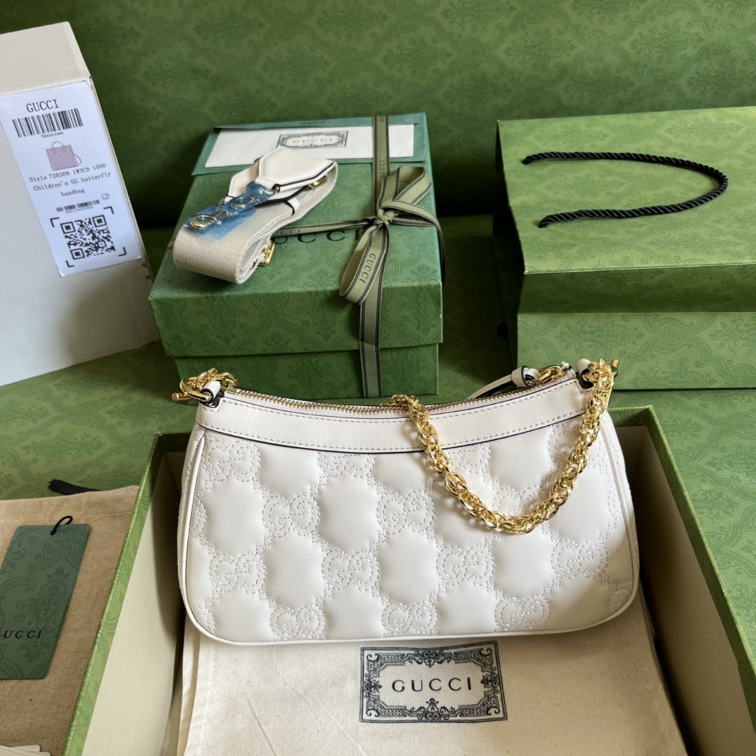 G*u*i matelassé handbag