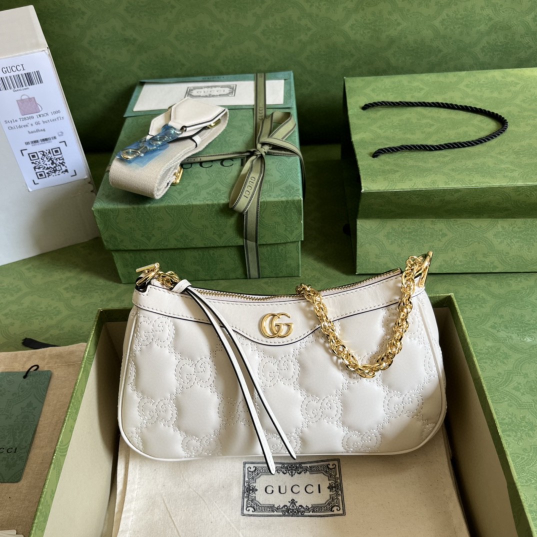 G*u*i matelassé handbag