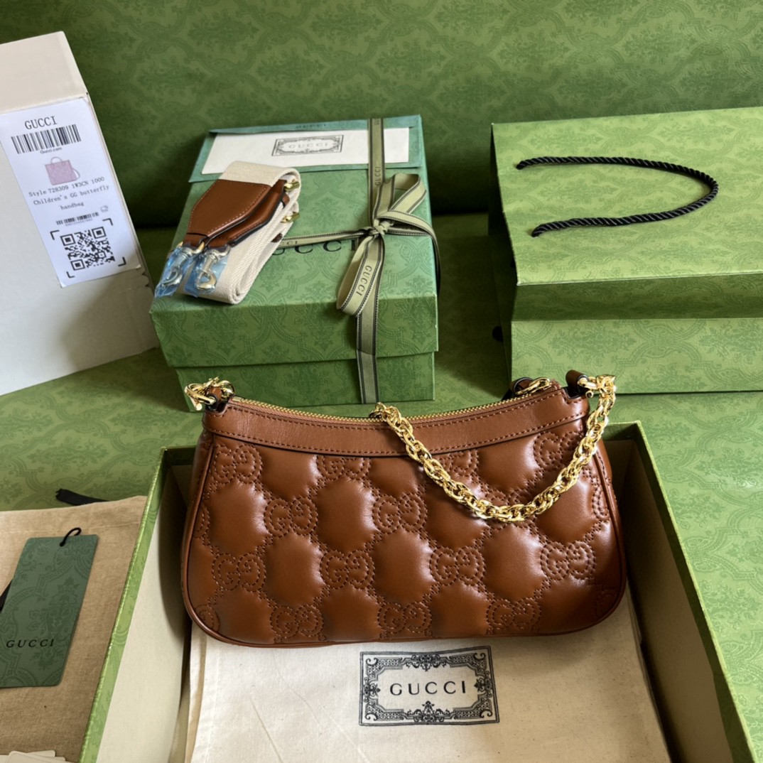 G*u*i matelassé handbag