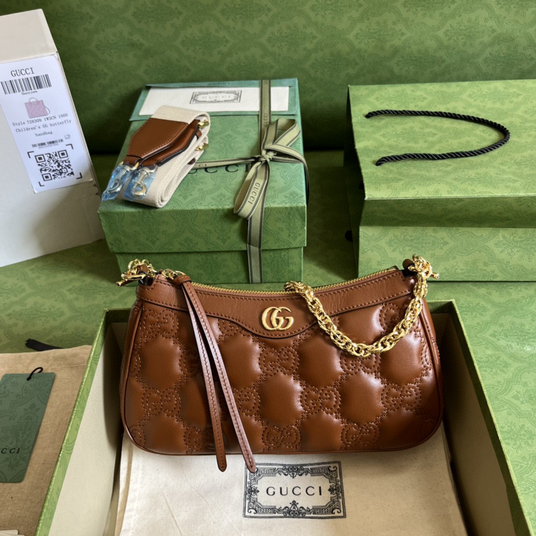 G*u*i matelassé handbag