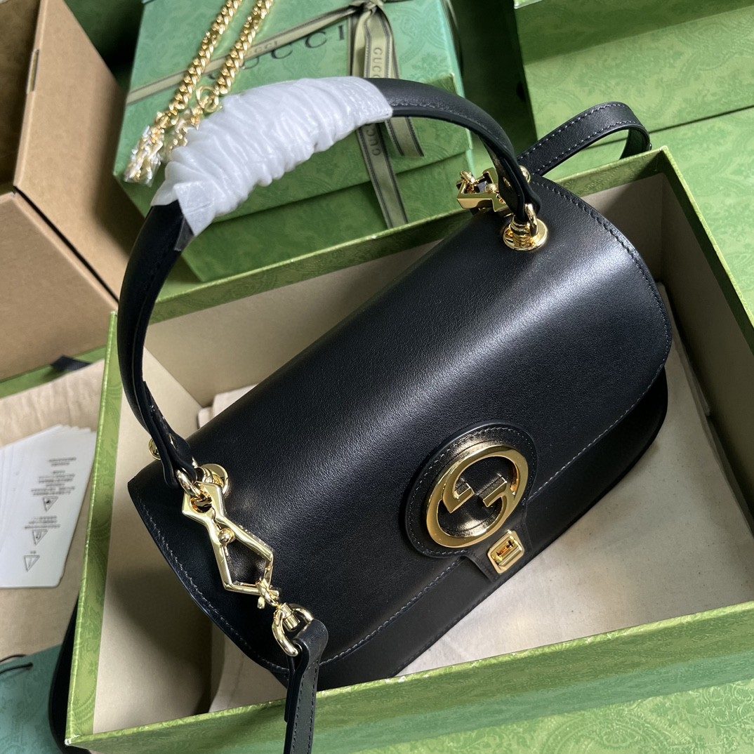 G*u*i blondie top-handle bag