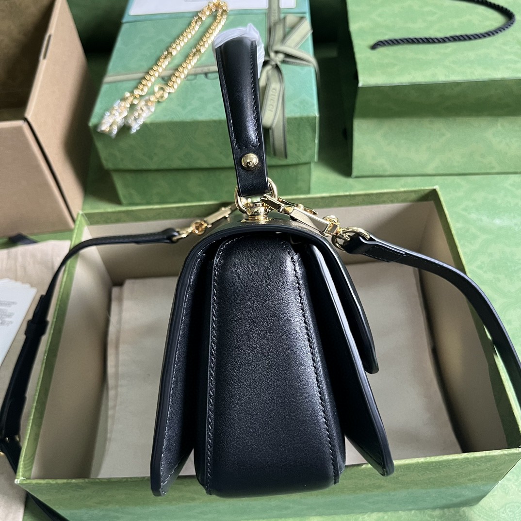 G*u*i blondie top-handle bag