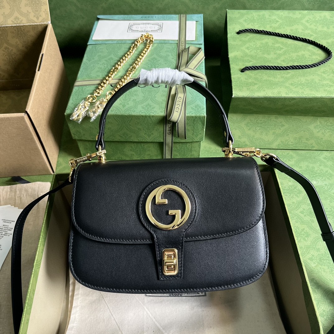 G*u*i blondie top-handle bag