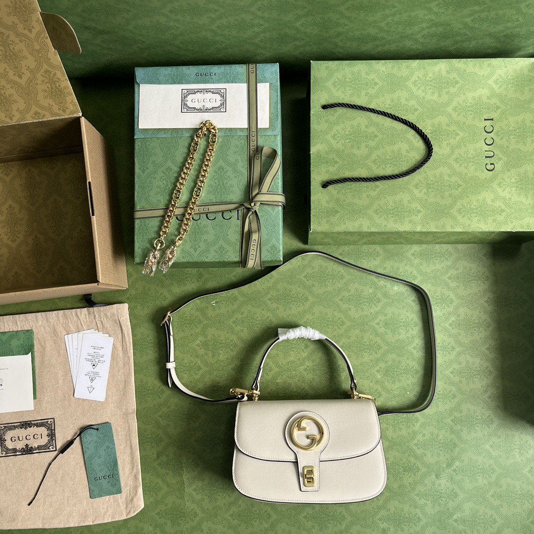 G*u*i blondie top-handle bag