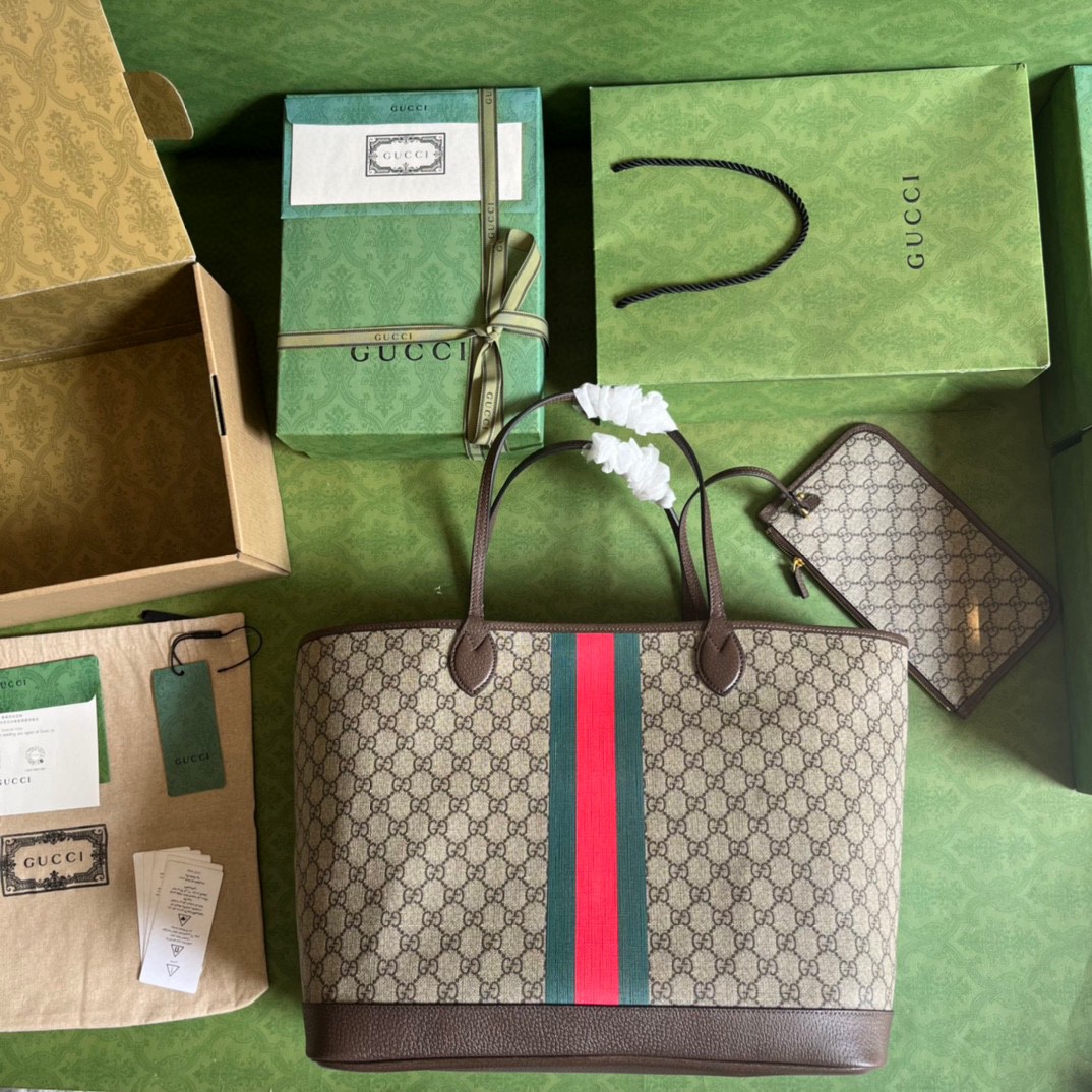 G*u*i ophidia large tote bag