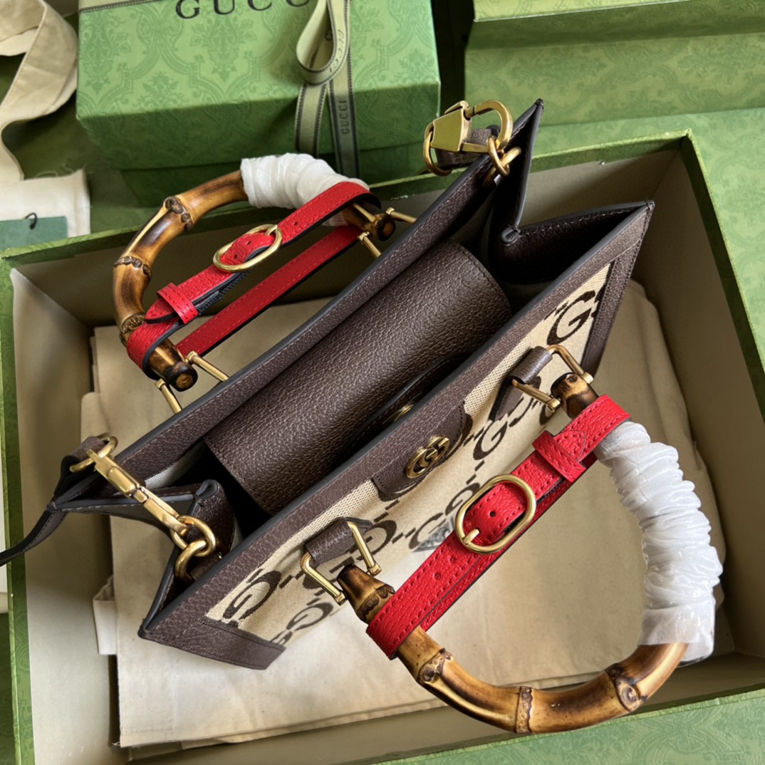 G*u*i diana jumbo gg small tote bag