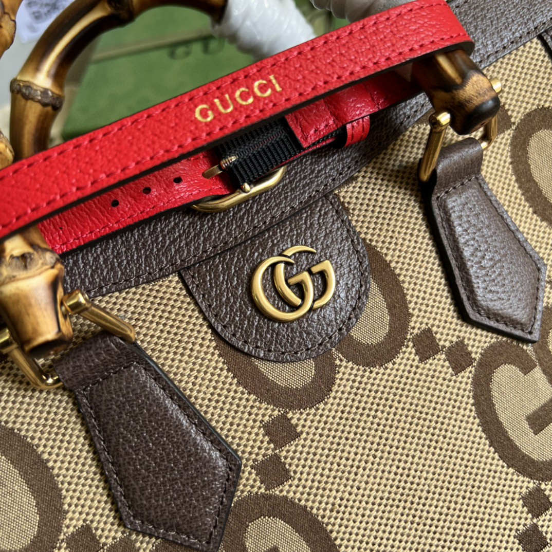 G*u*i diana jumbo gg small tote bag