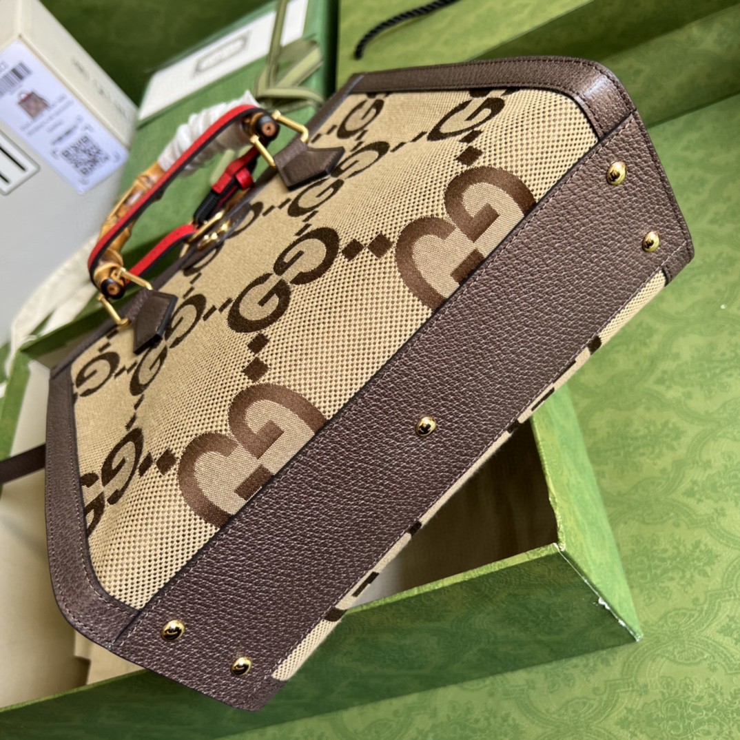G*u*i diana jumbo gg small tote bag