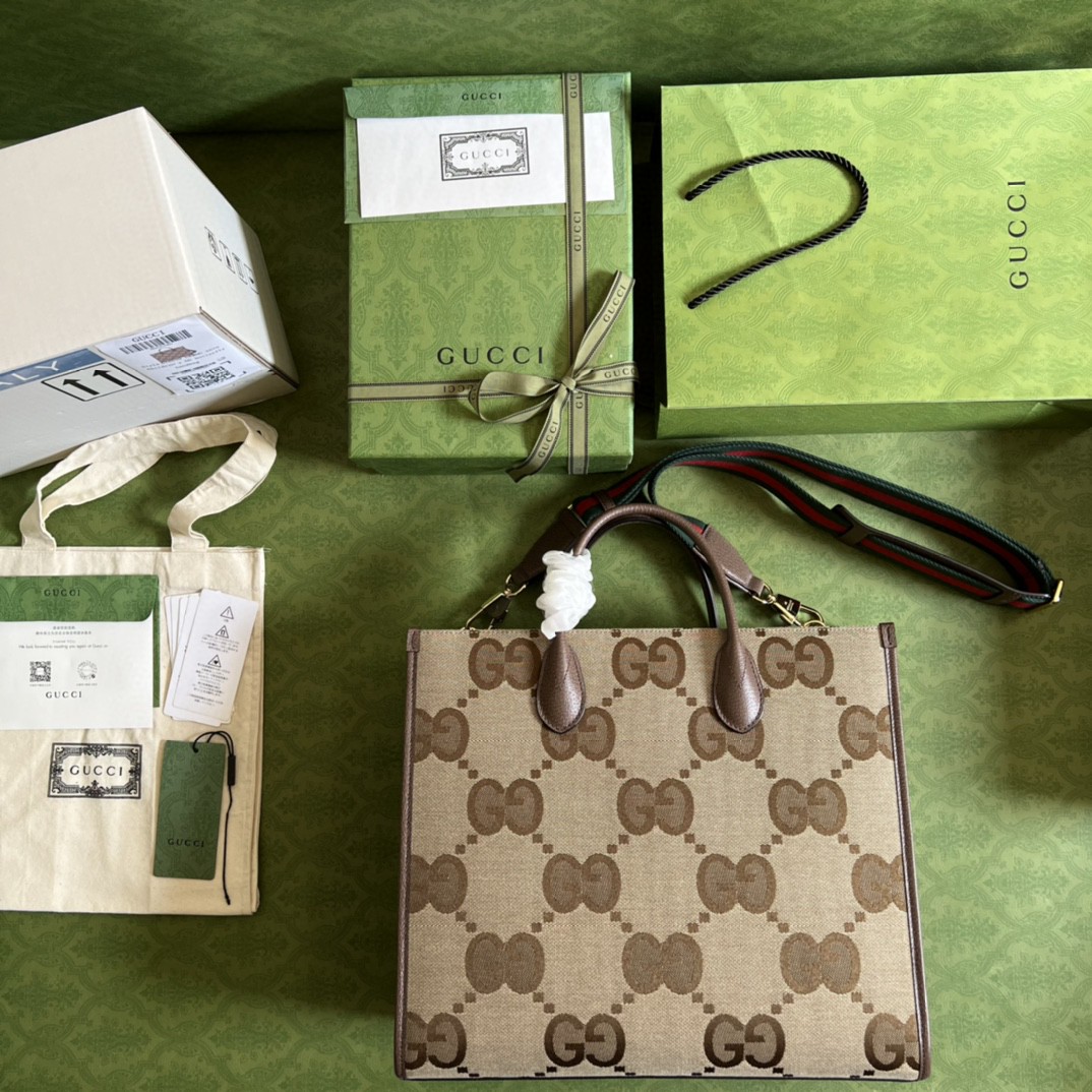 G*u*i jumbo gg tote bag