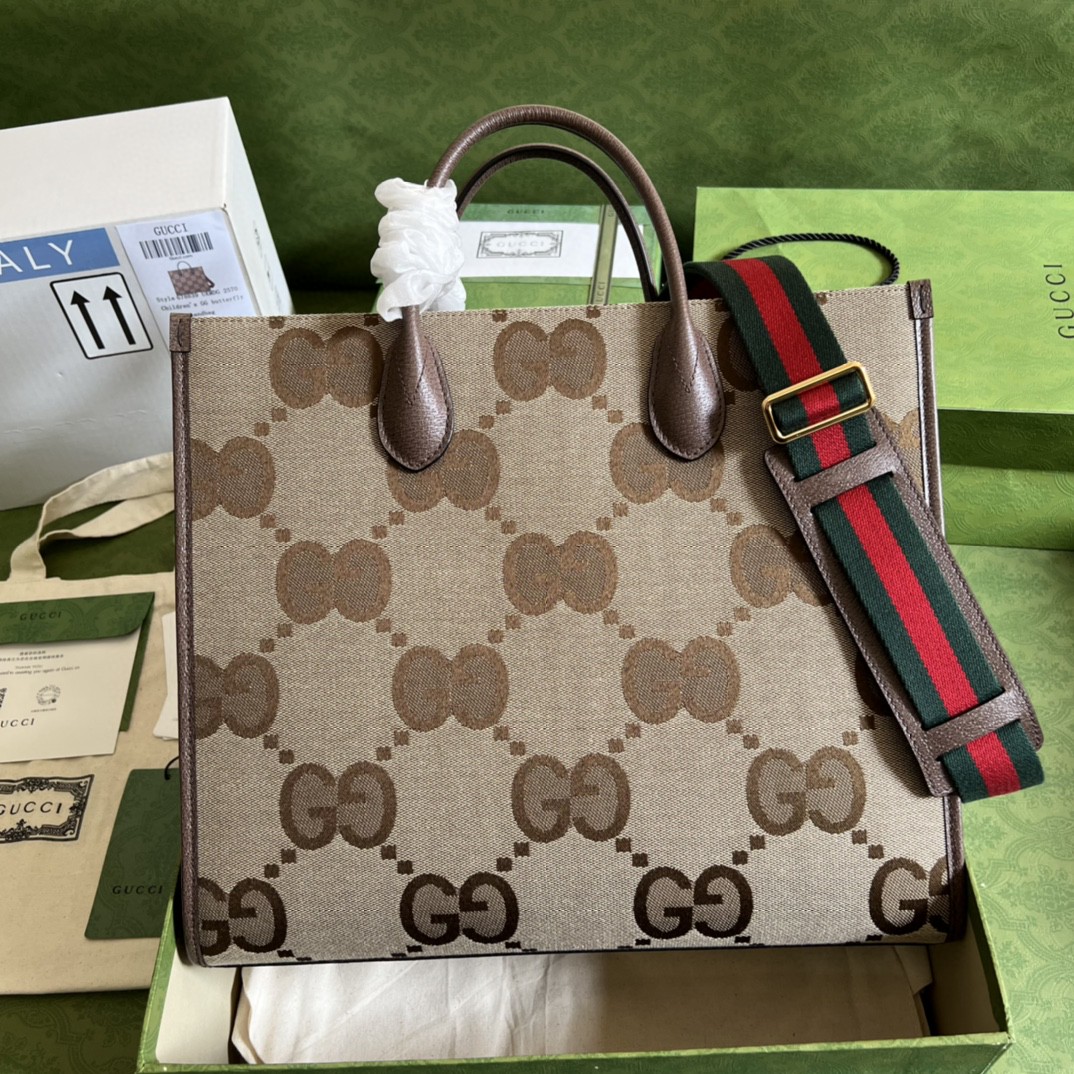 G*u*i jumbo gg tote bag