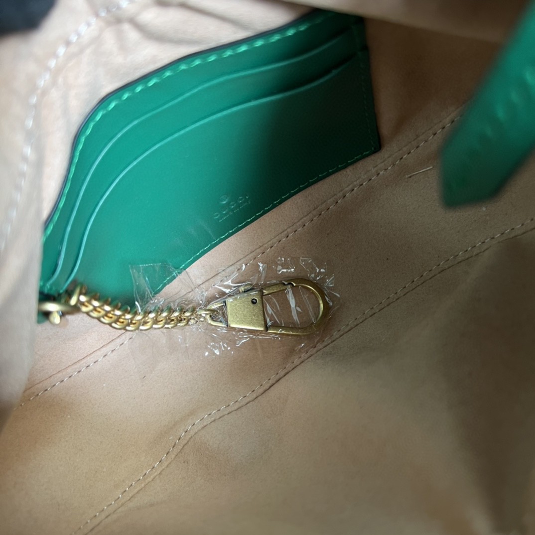 G*u*i marmont half-moon-shaped mini bag