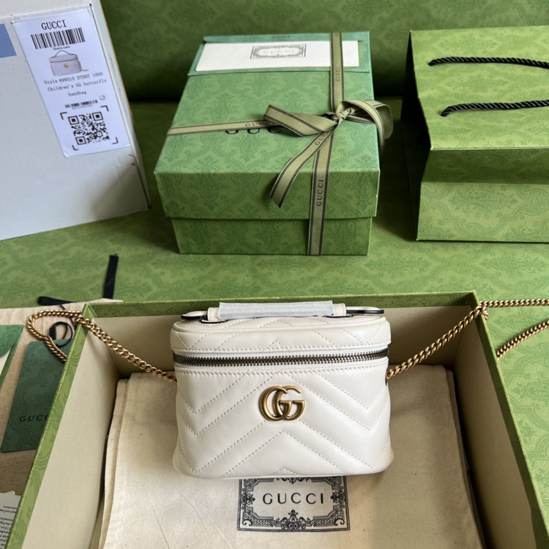 G*u*i marmont mini top handle bag