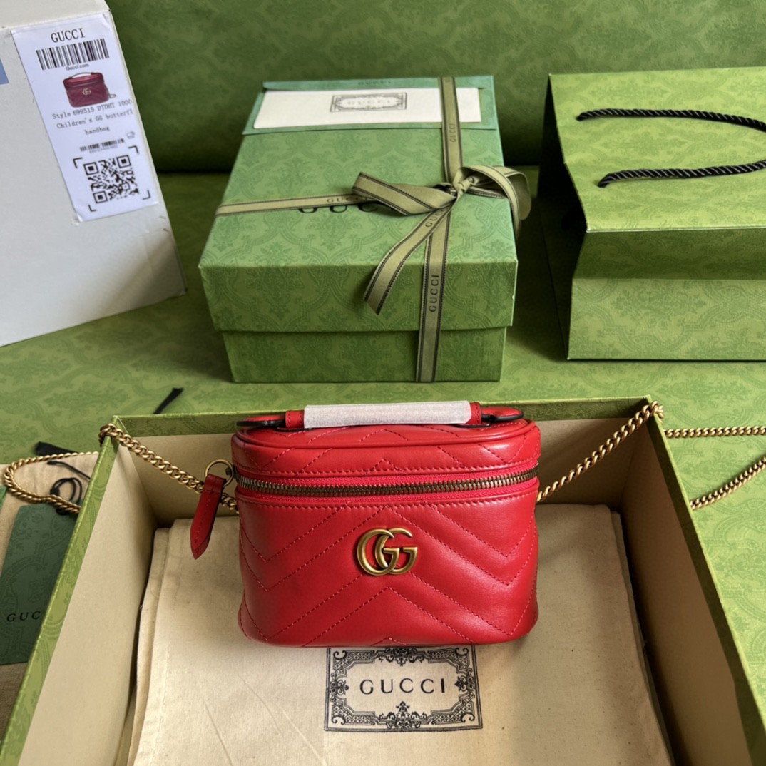 G*u*i marmont mini top handle bag