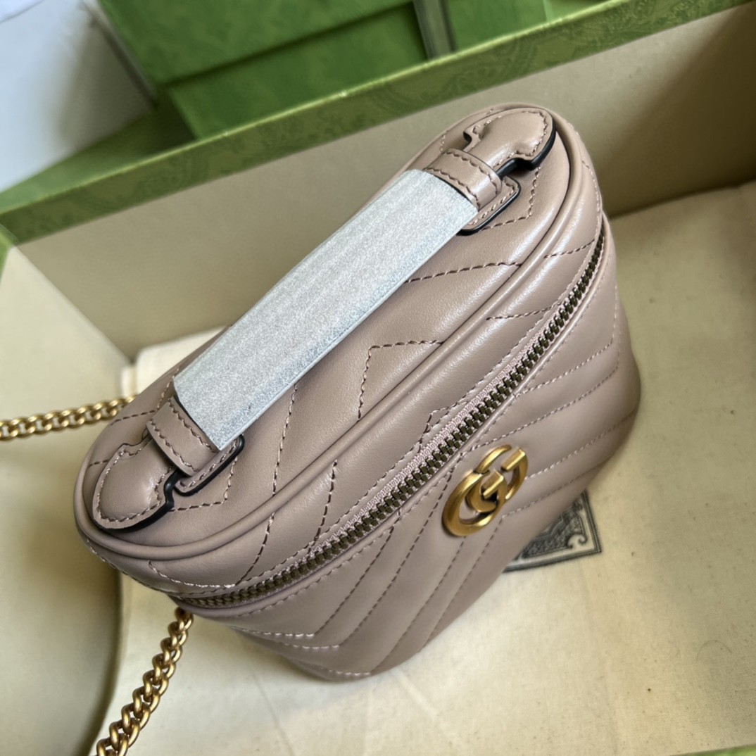 G*u*i marmont mini top handle bag