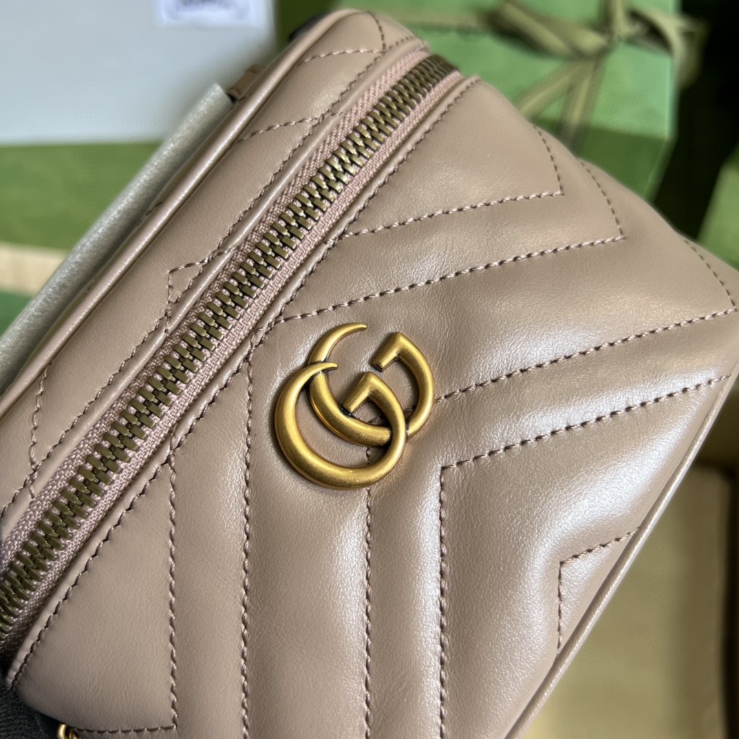 G*u*i marmont mini top handle bag