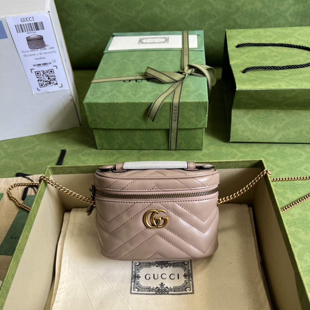 G*u*i marmont mini top handle bag