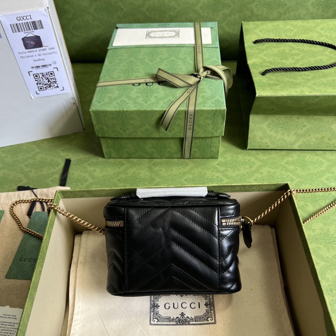 G*u*i marmont mini top handle bag
