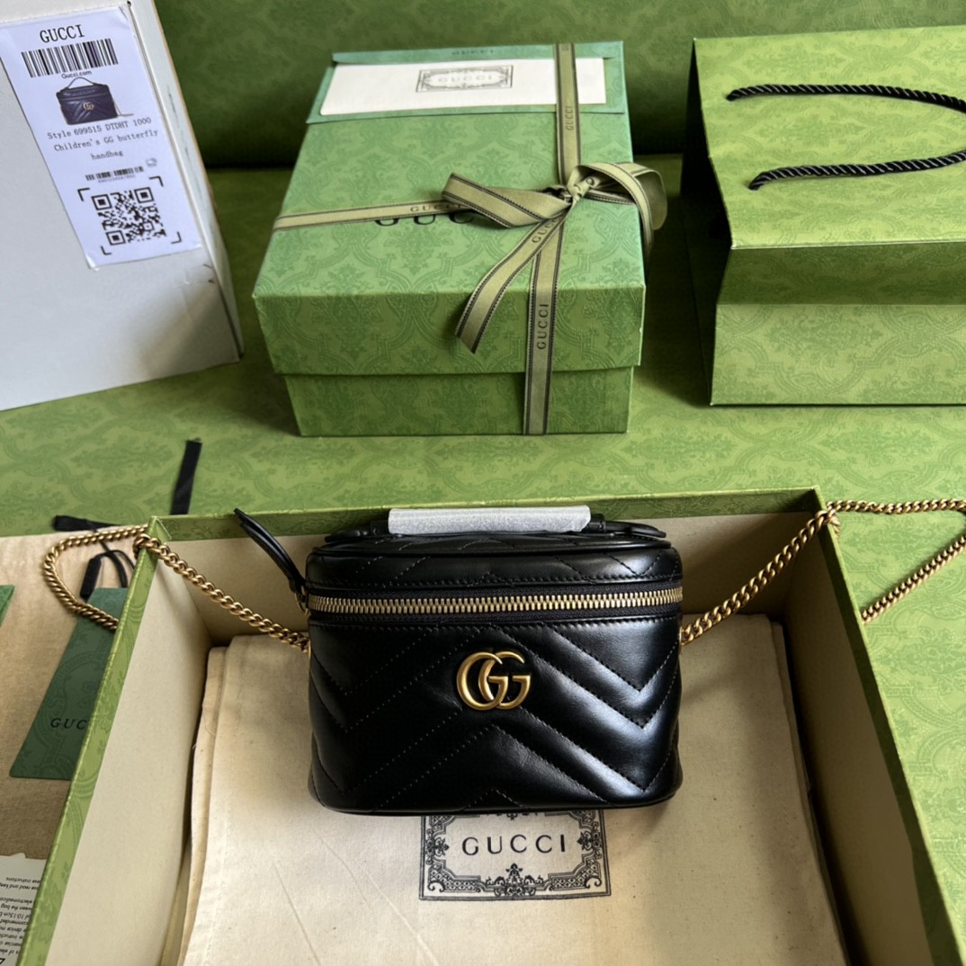 G*u*i marmont mini top handle bag