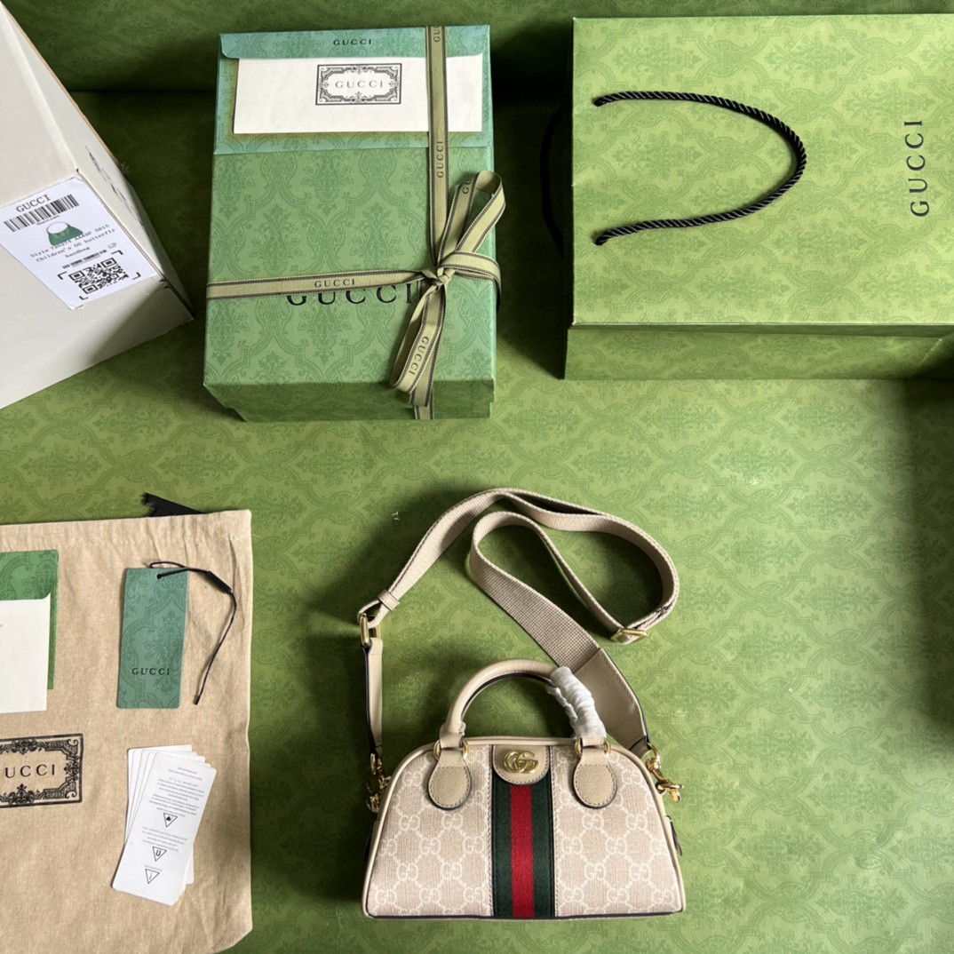 G*u*i ophidia mini gg top handle bag