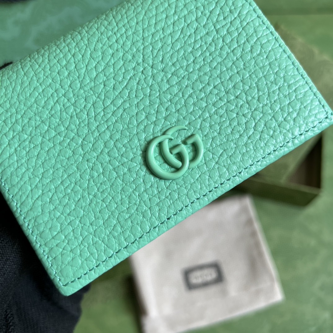 G*u*i leather card case wallet