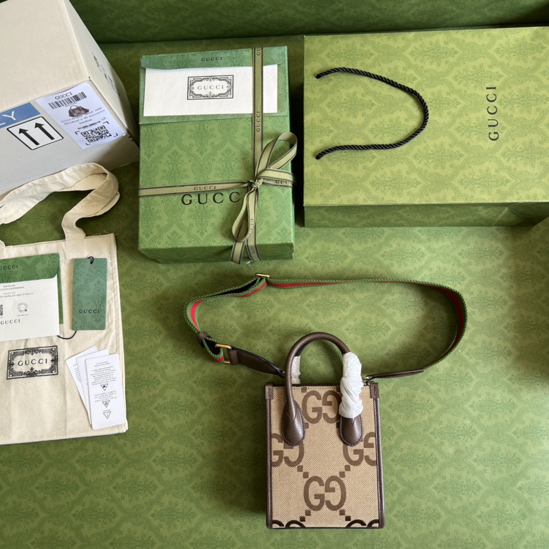 G*u*i mini tote bag with interlocking g