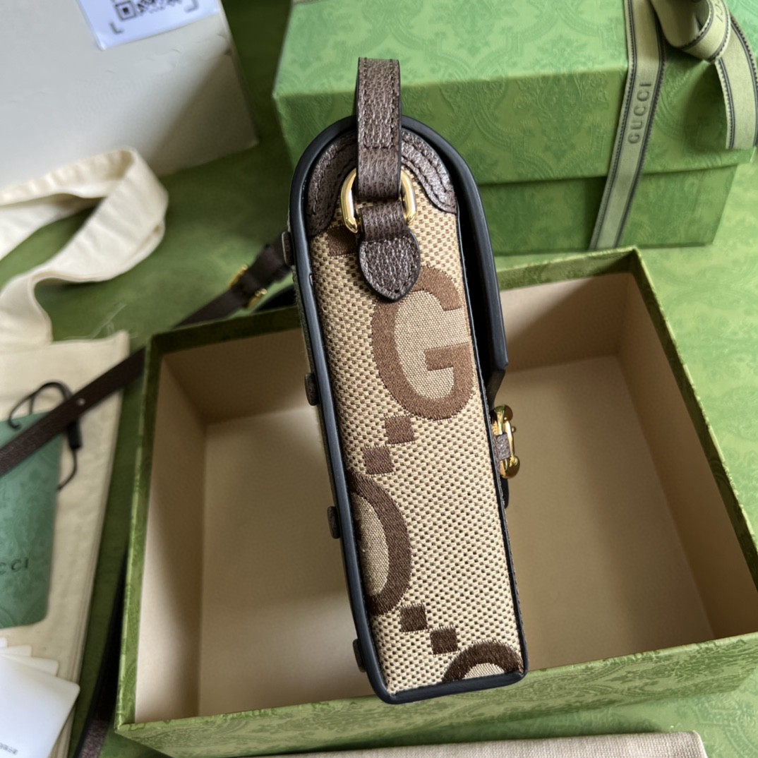G*u*i G*u*i horsebit 1955 mini bag