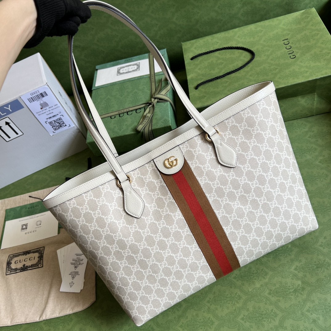 G*u*i ophidia gg medium tote bag