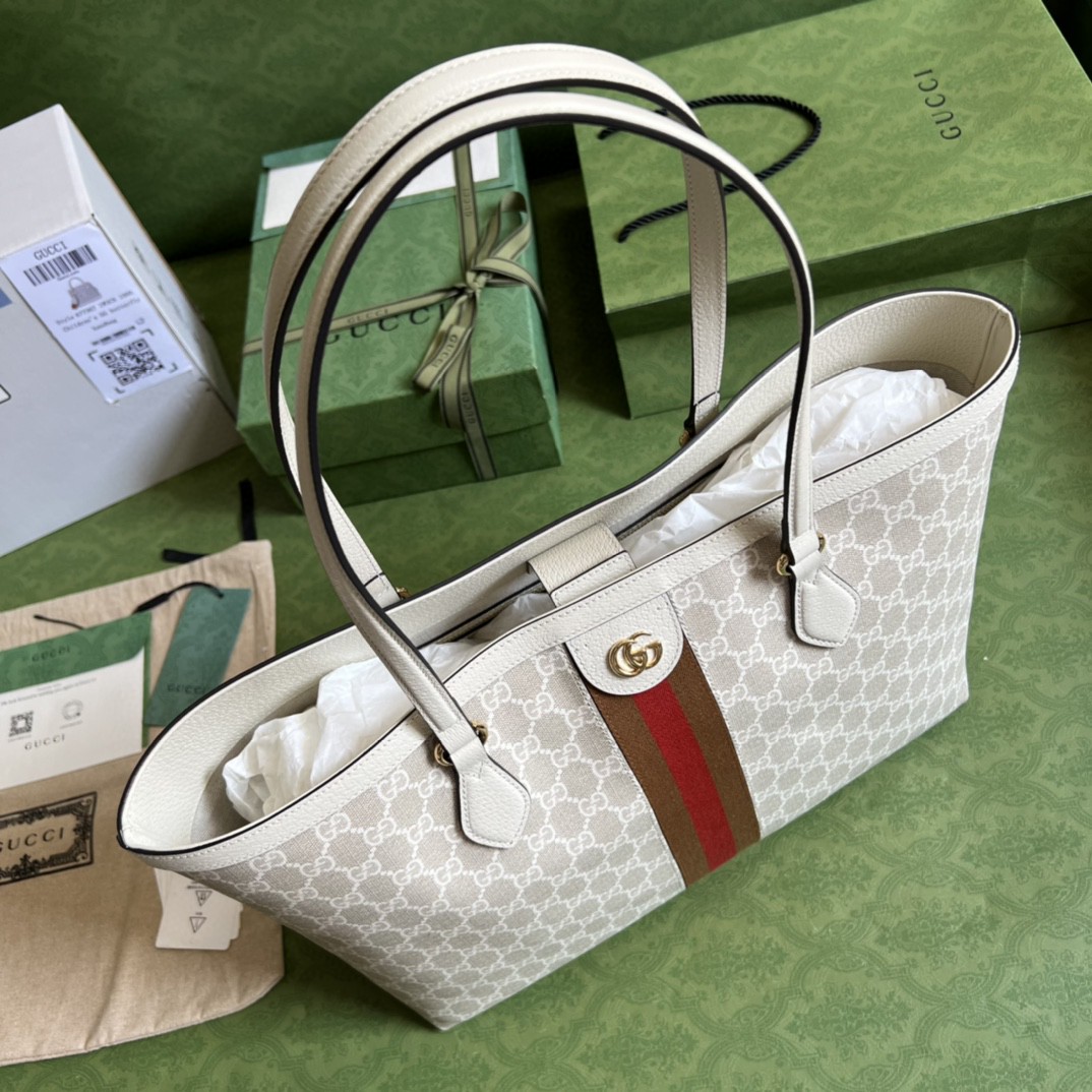 G*u*i ophidia gg medium tote bag
