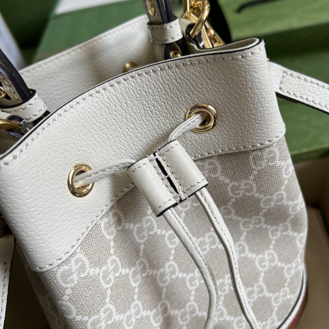 G*u*i ophidia gg small bucket bag