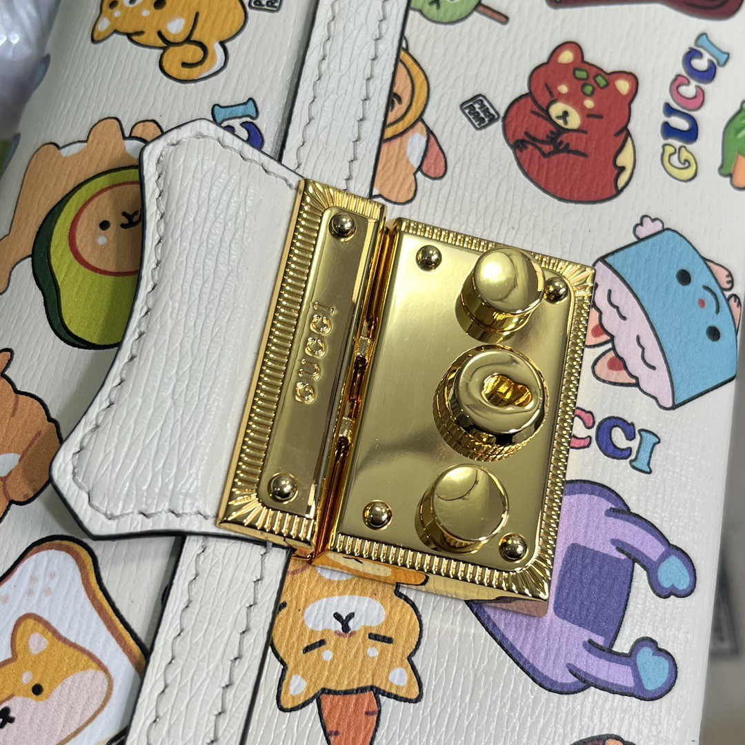 G*u*i padlock mini bag