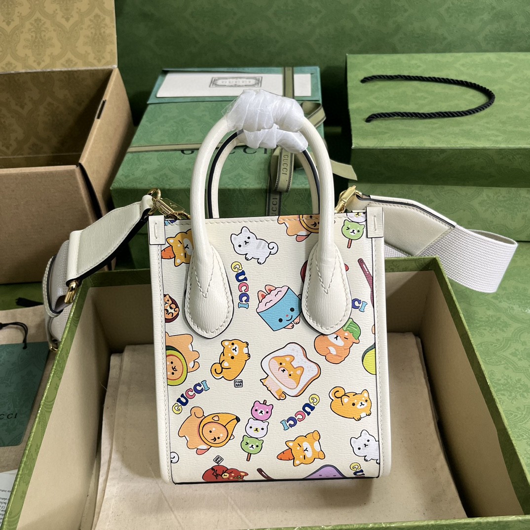 G*u*i jumbo gg mini tote bag