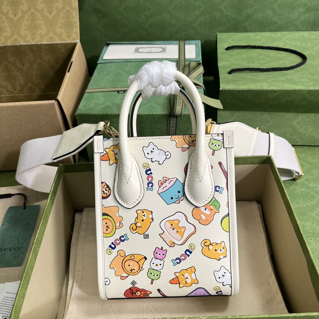 G*u*i jumbo gg mini tote bag