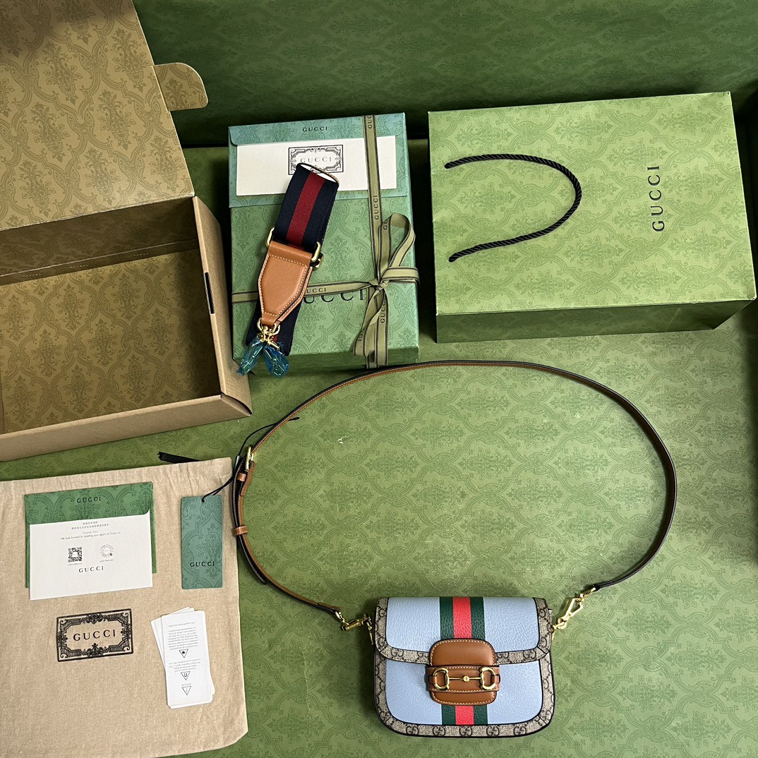 G*u*i horsebit 1955 mini bag