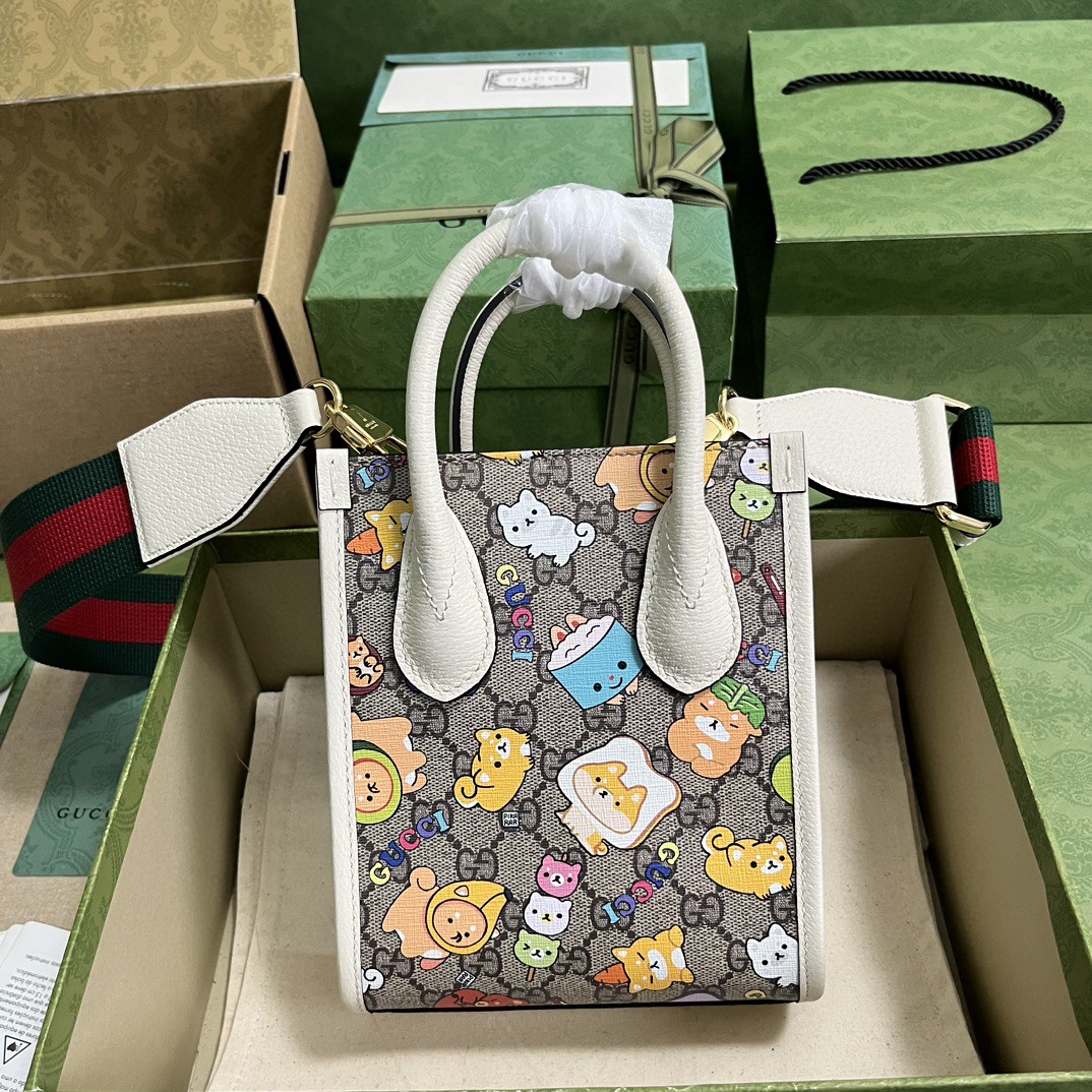 G*u*i jumbo gg mini tote bag