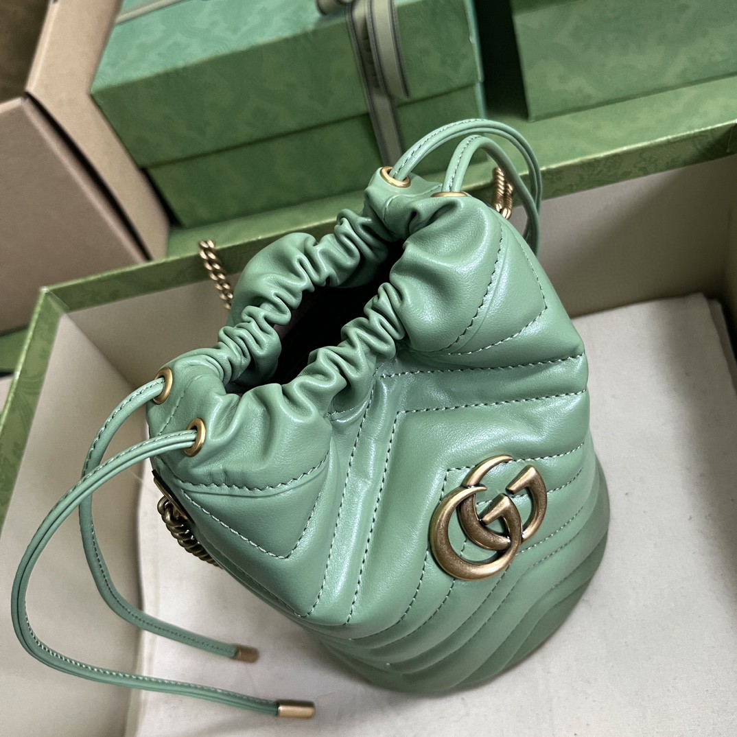 G*u*i marmont mini bucket bag