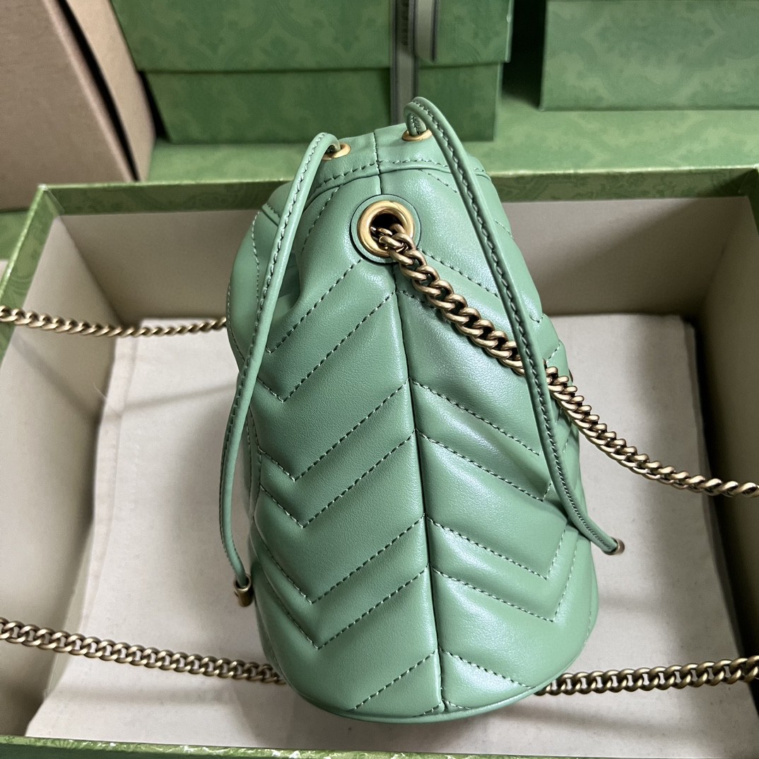 G*u*i marmont mini bucket bag
