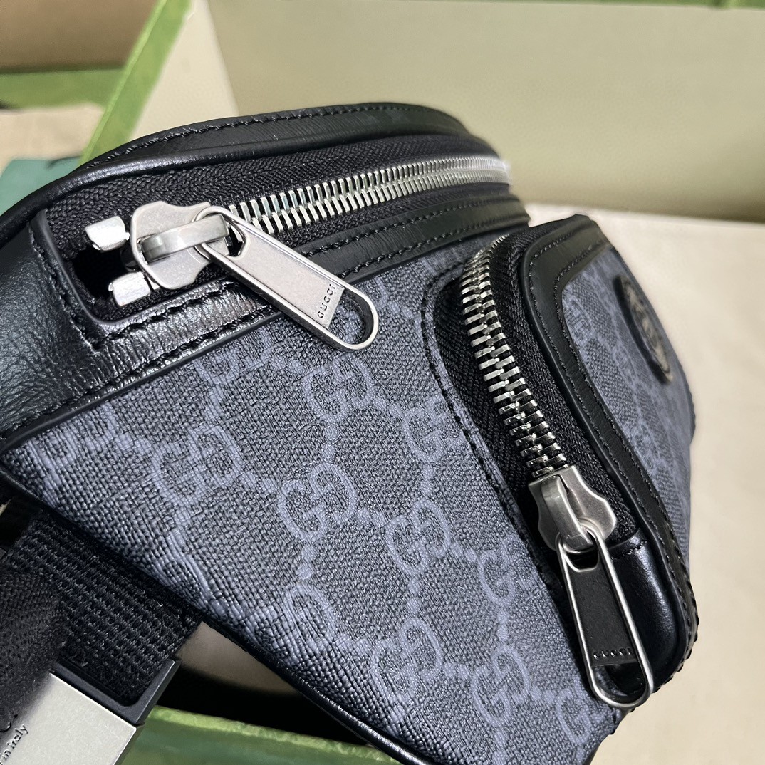 G*u*i gg large belt bag