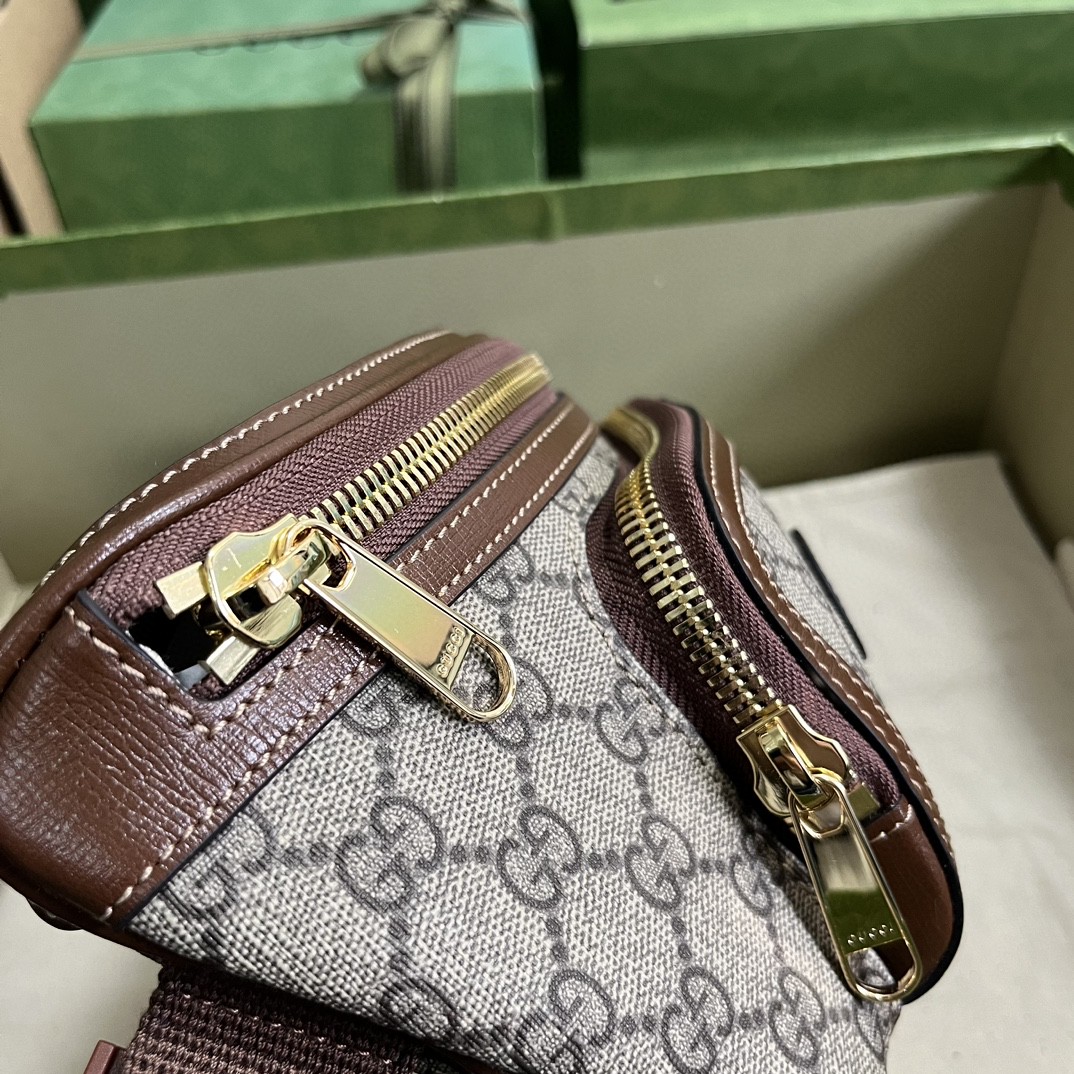 G*u*i gg large belt bag