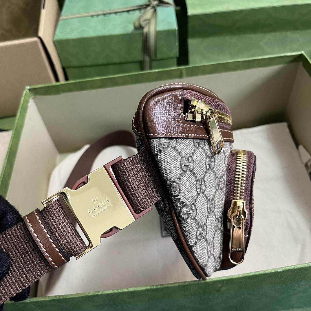 G*u*i gg large belt bag