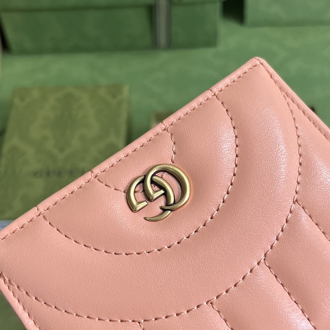G*u*i gg marmont card case wallet