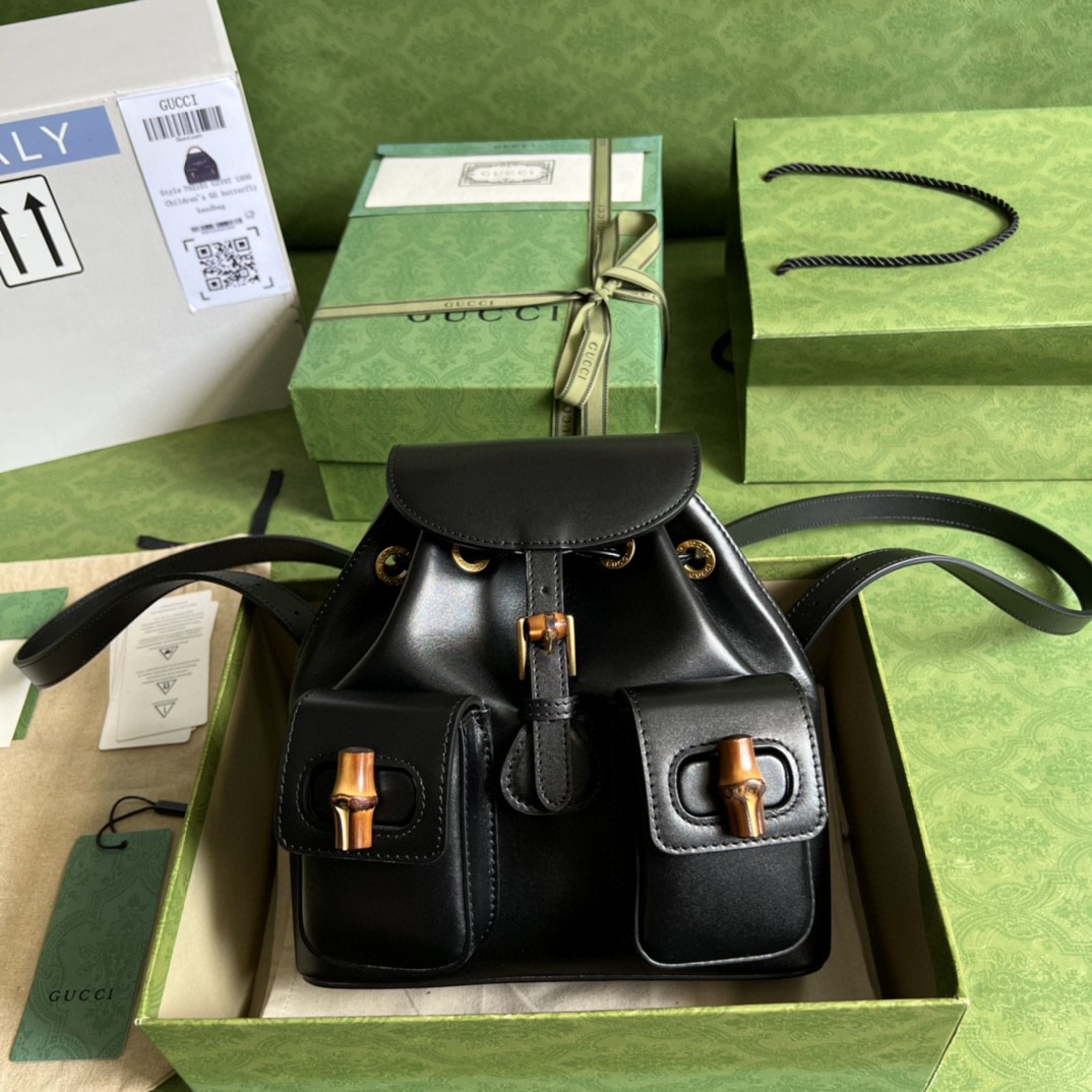 G*u*i bamboo small backpack