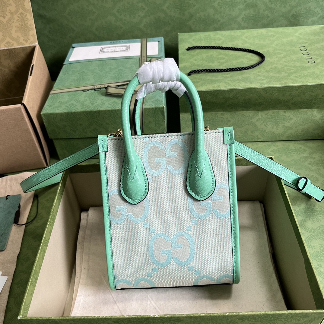 G*u*i mini tote bag with interlocking g