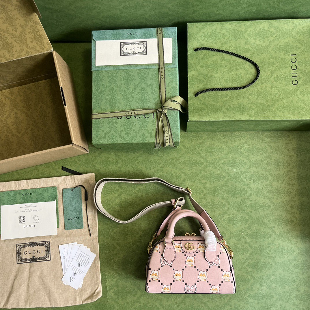 G*u*i ophidia gg mini top handle bag