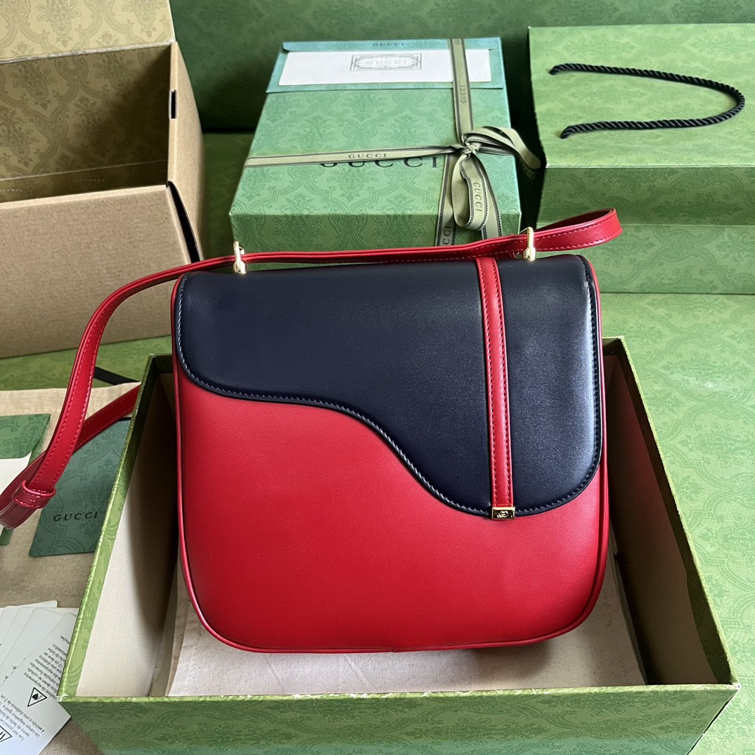 G*u*i equestrian inspired shoulder bag
