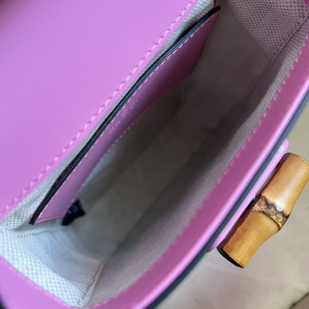 G*u*i bamboo mini handbag