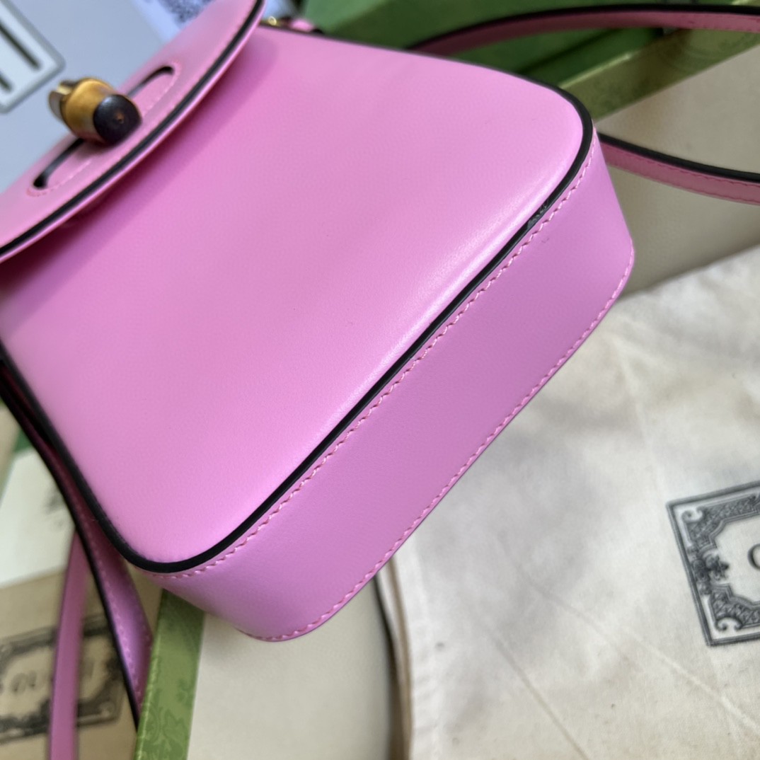 G*u*i bamboo mini handbag