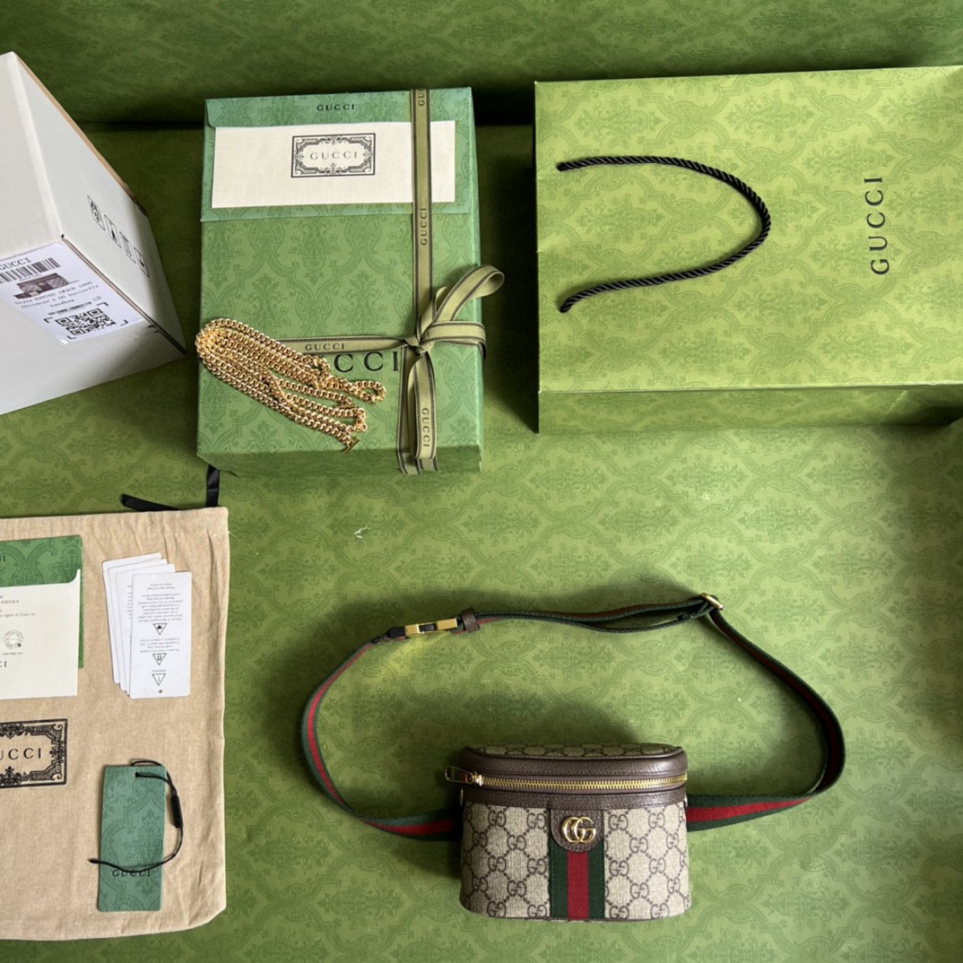 G*u*i ophidia gg belt bag