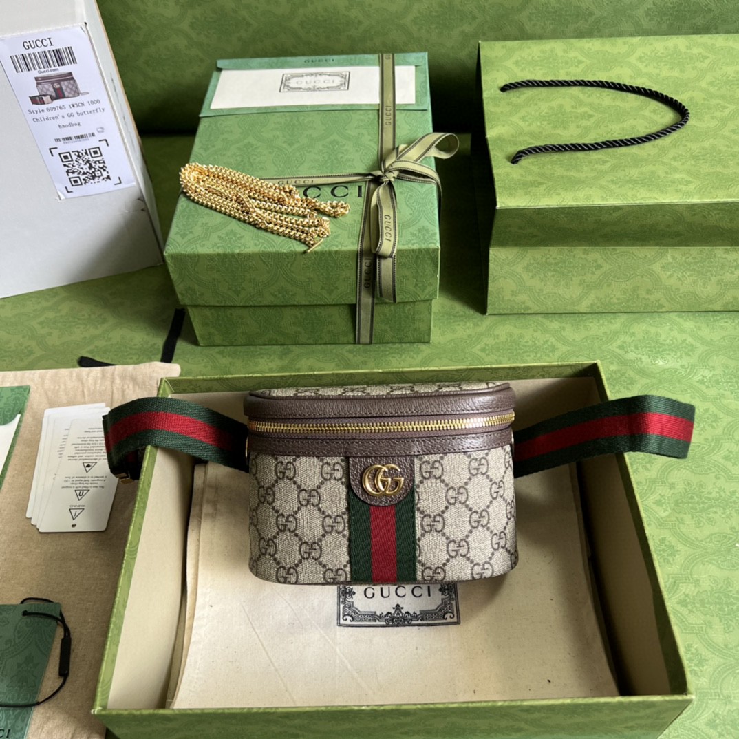 G*u*i ophidia gg belt bag