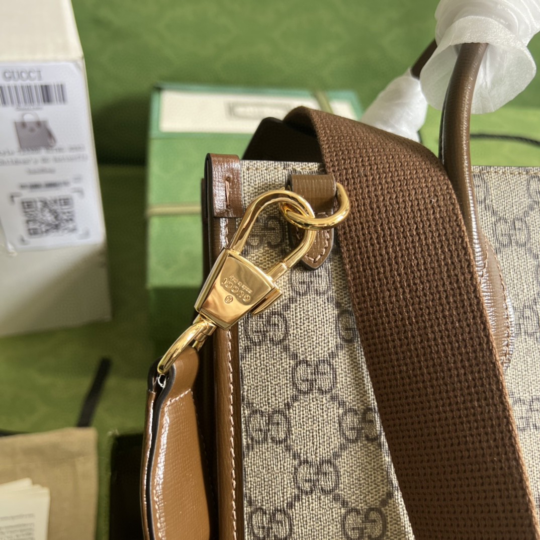 G*u*i small tote with interlocking g