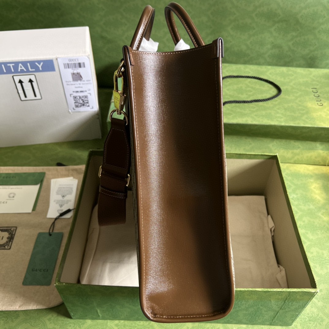 G*u*i small tote with interlocking g